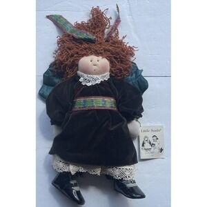 Little Souls "Claire" Doll 1998 Angel Signed Gretchen Wilson, Hat & Tags